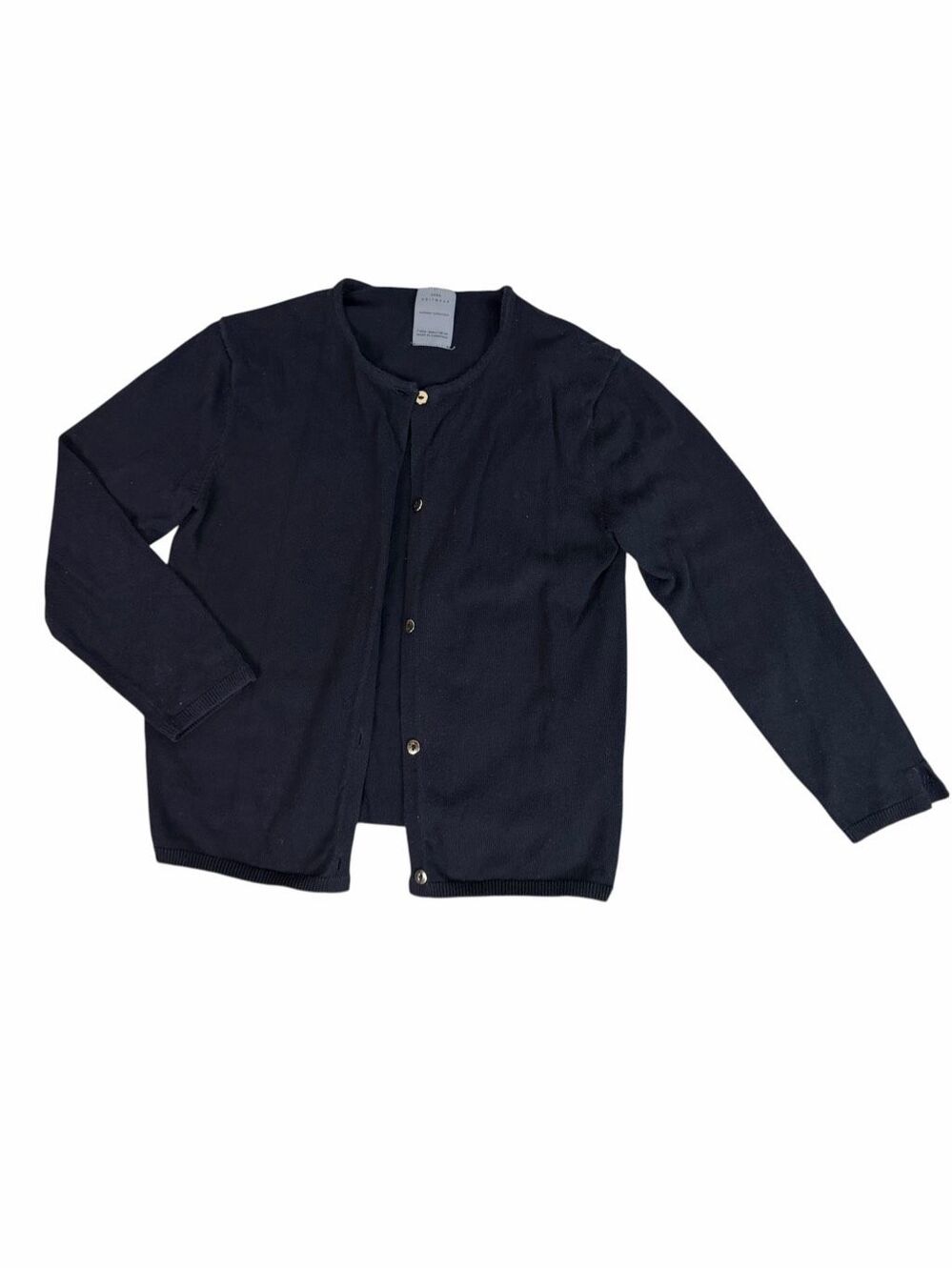 Zara Kids Knitwear Summer Weight Cardigan Blue 7 Years